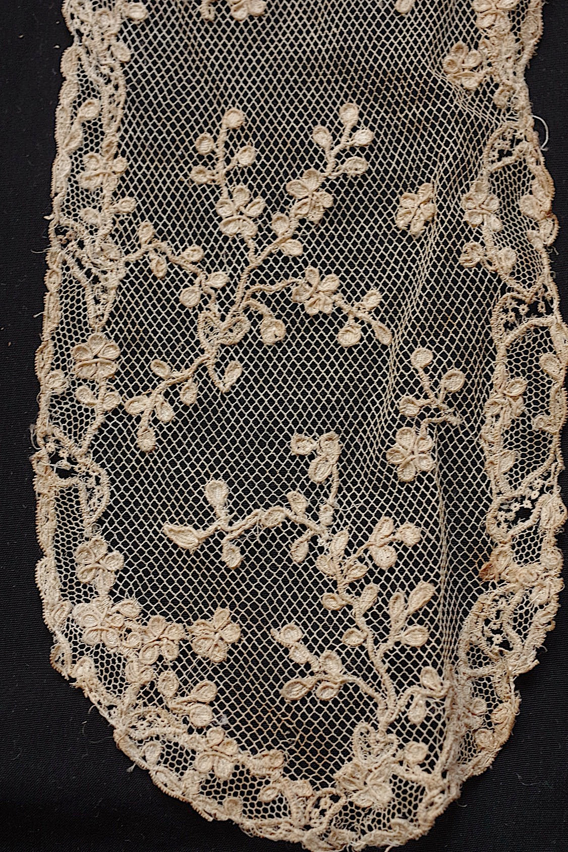 Dentelle antique dentelle dentelle antique pour matériel de lappet