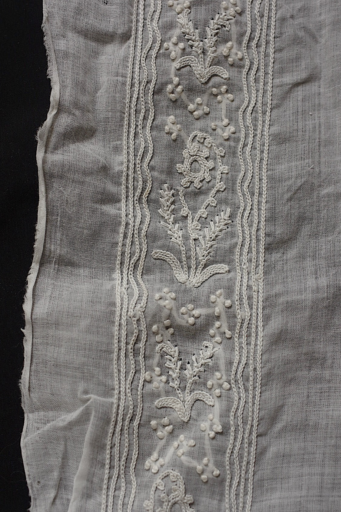 Restes de broderie en dentelle antique dentelle antique