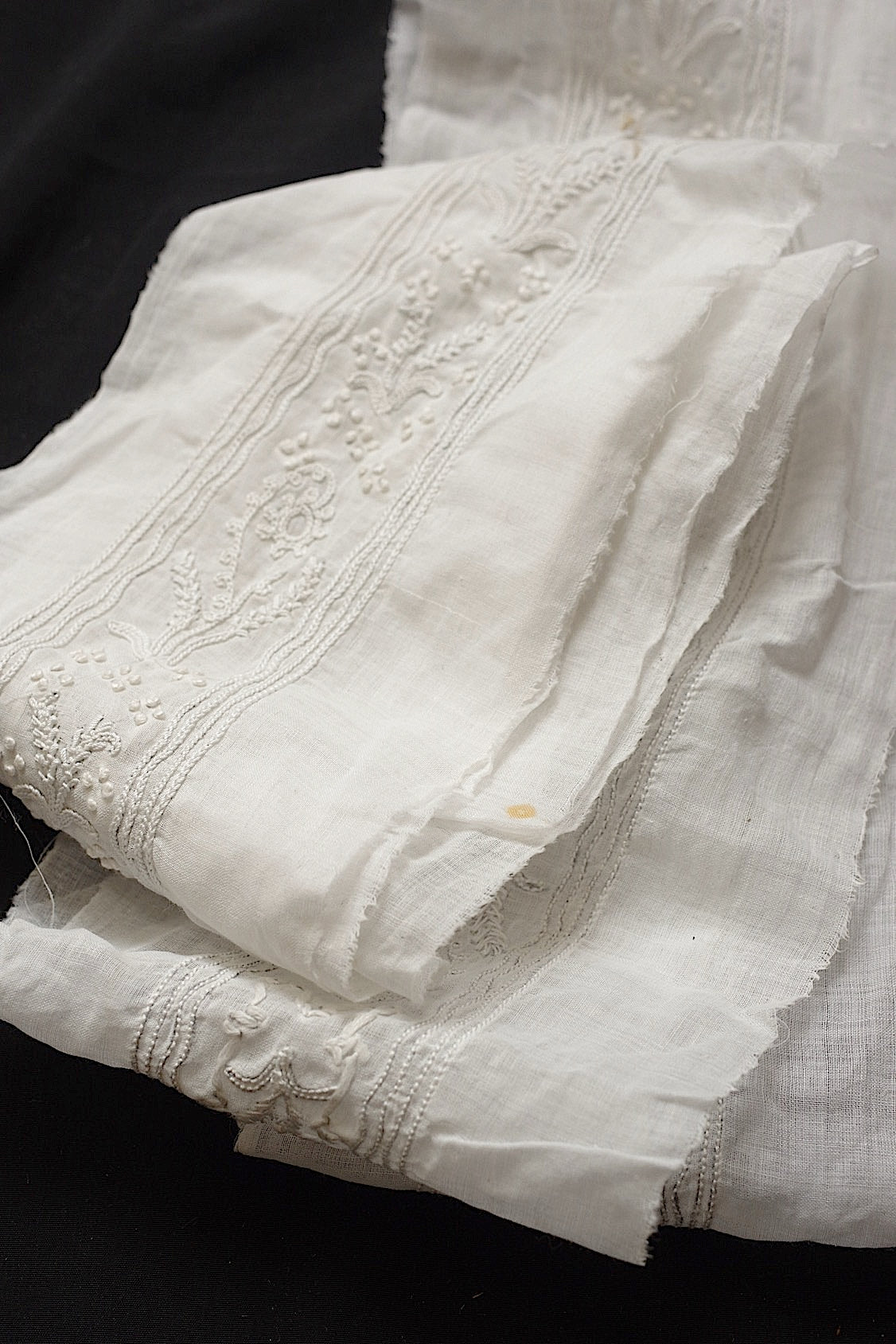 Restes de broderie en dentelle antique dentelle antique