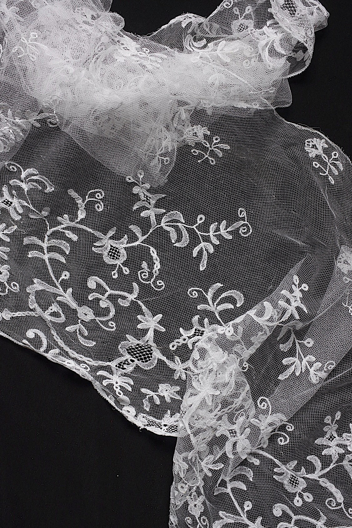 アンティークレース dentelle antique lace 130cm