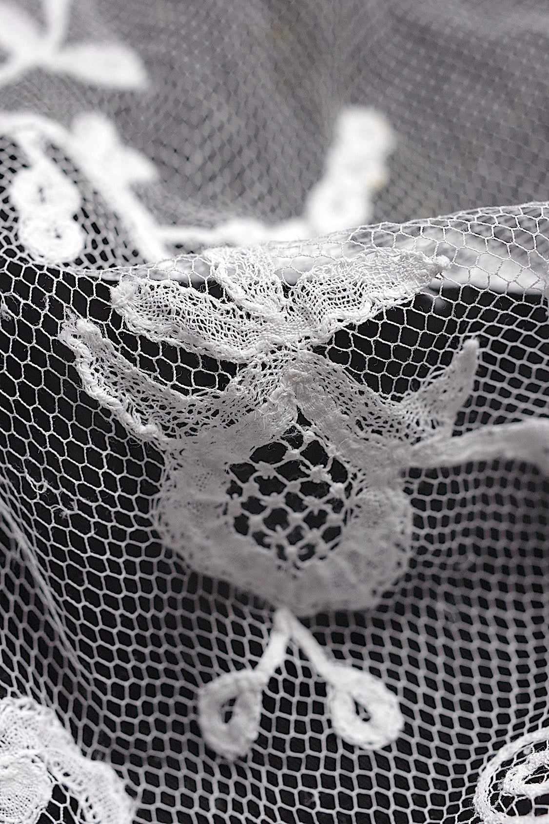 アンティークレース dentelle antique lace 130cm