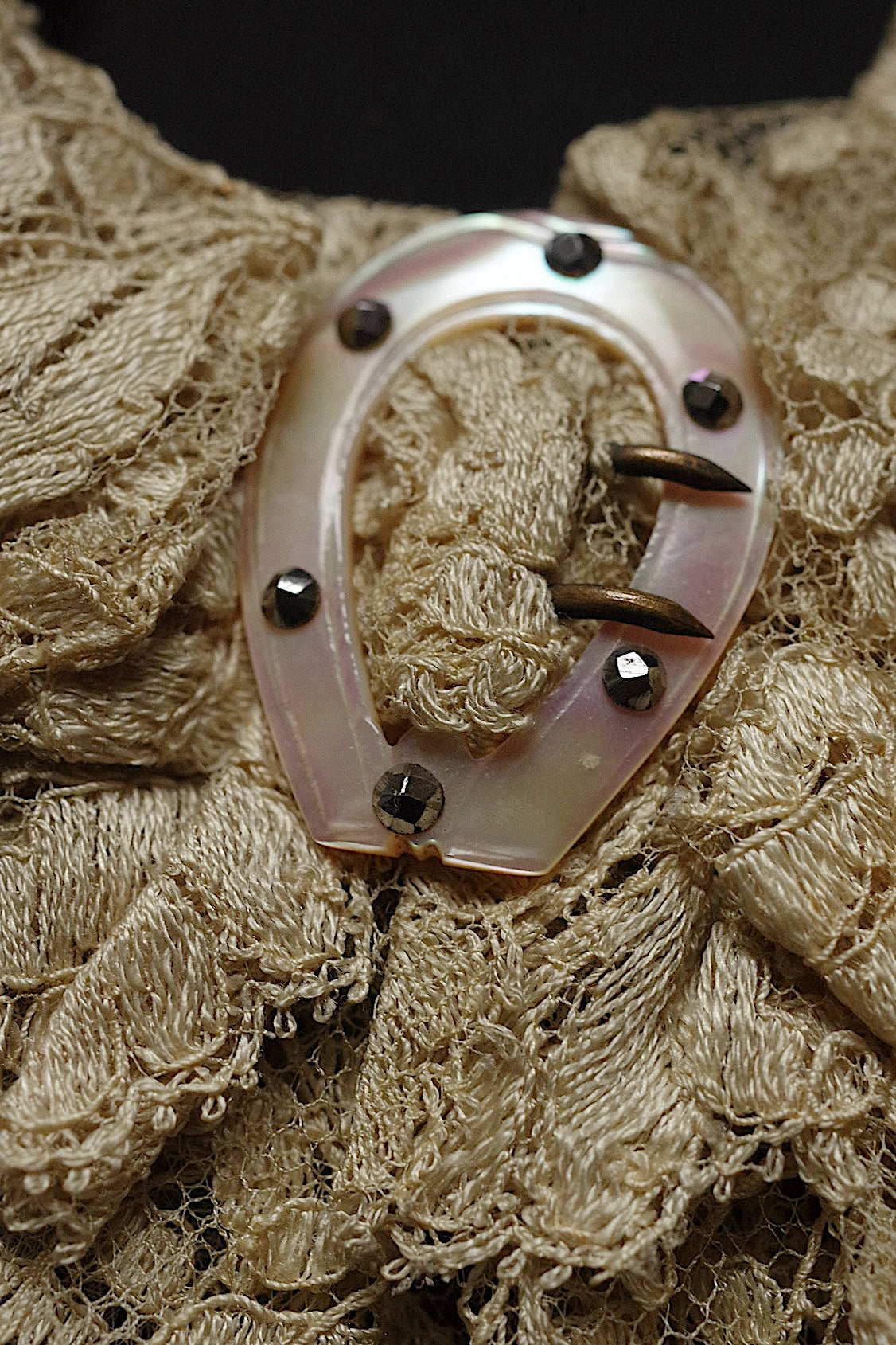 アンティークレース dentelle antique lace ブロンドレース