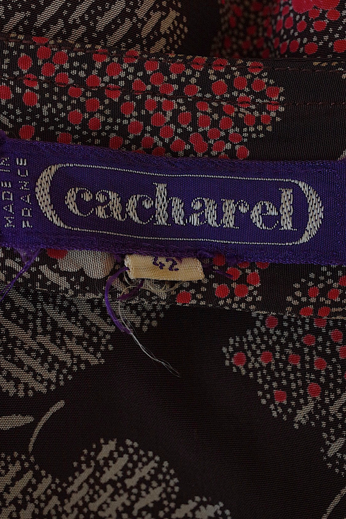 ヴィンテージブラウス vêtement vintage cacharel
