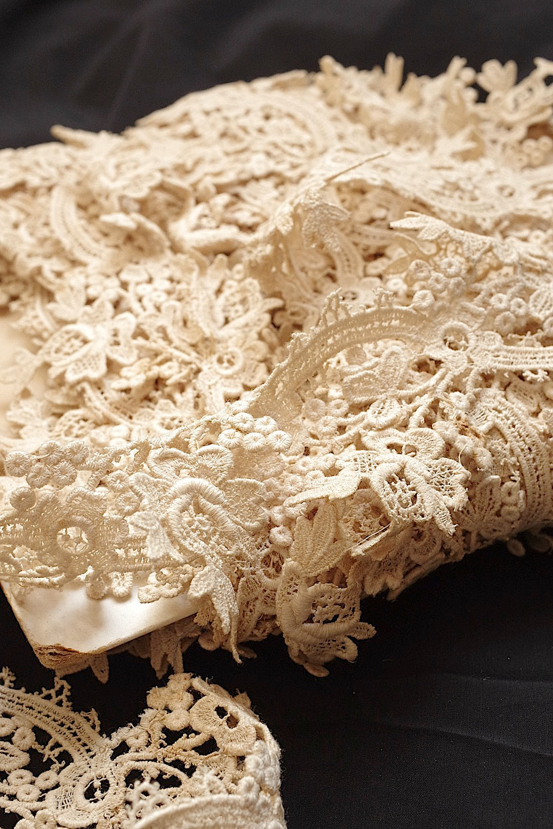 アンティークレース dentelle ancienne 925cm