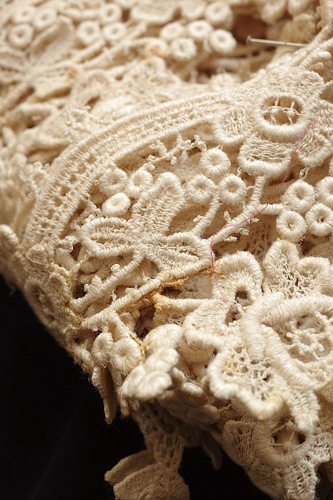 アンティークレース dentelle ancienne 100cm+300cm