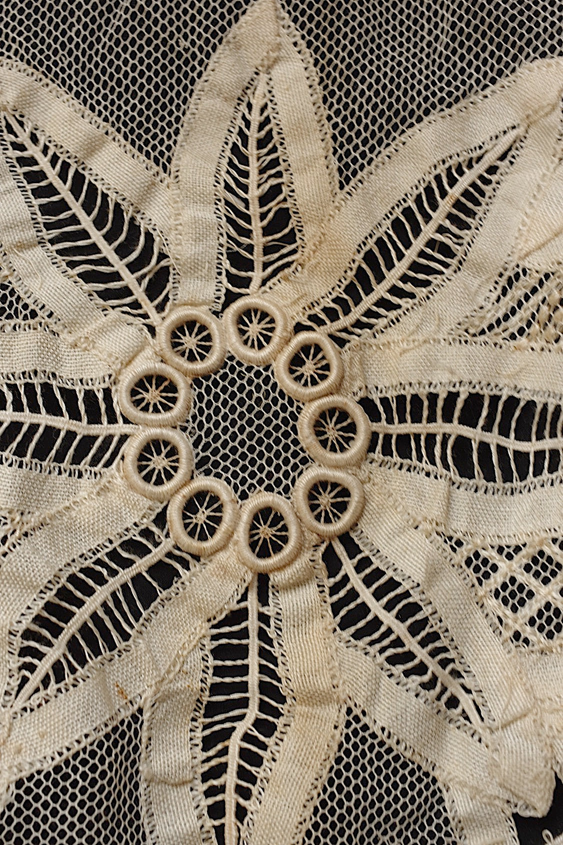 アンティークレース dentelle ancienne bas d'aube