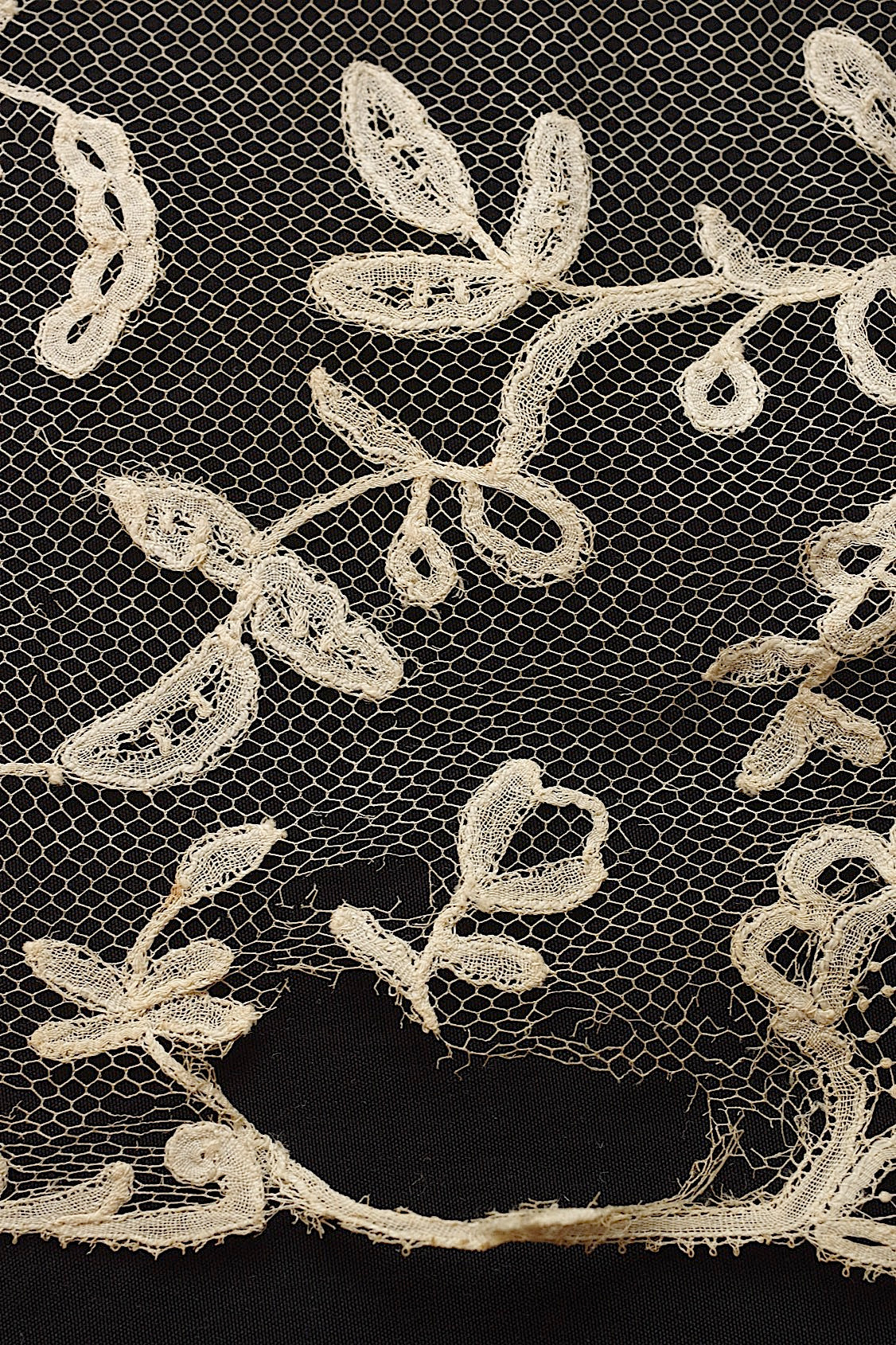 アンティークレース dentelle ancienne アプリカッションアングレテール素材用