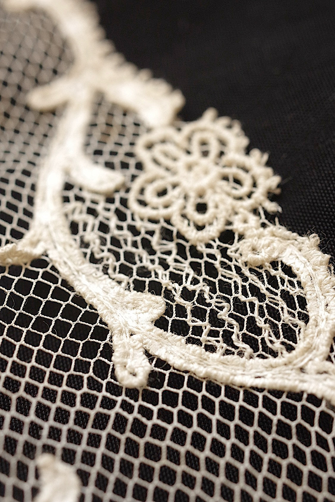 アンティークレース dentelle ancienne アプリカッションアングレテール素材用