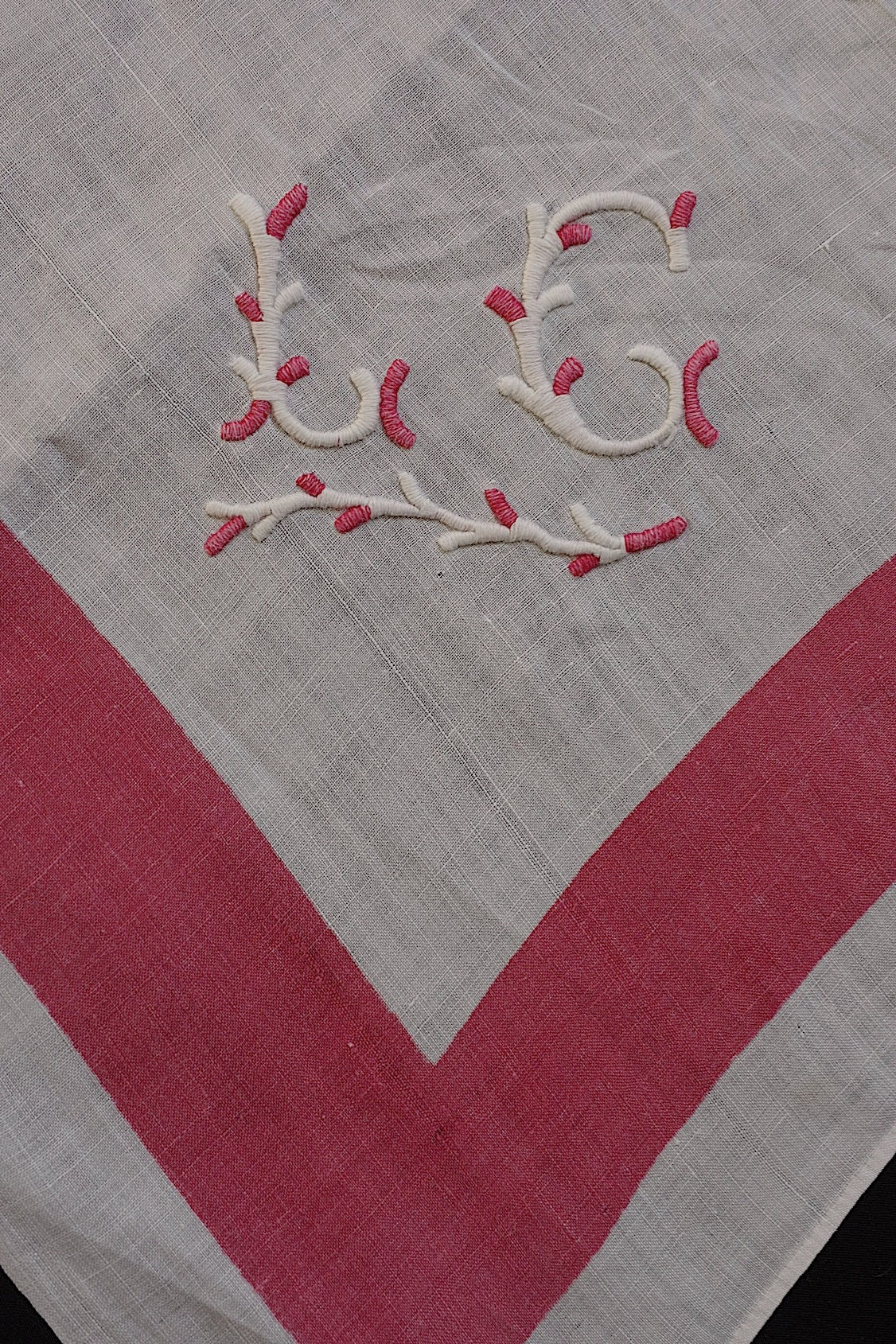 アンティークレース dentelle ancienne ハンカチ3種