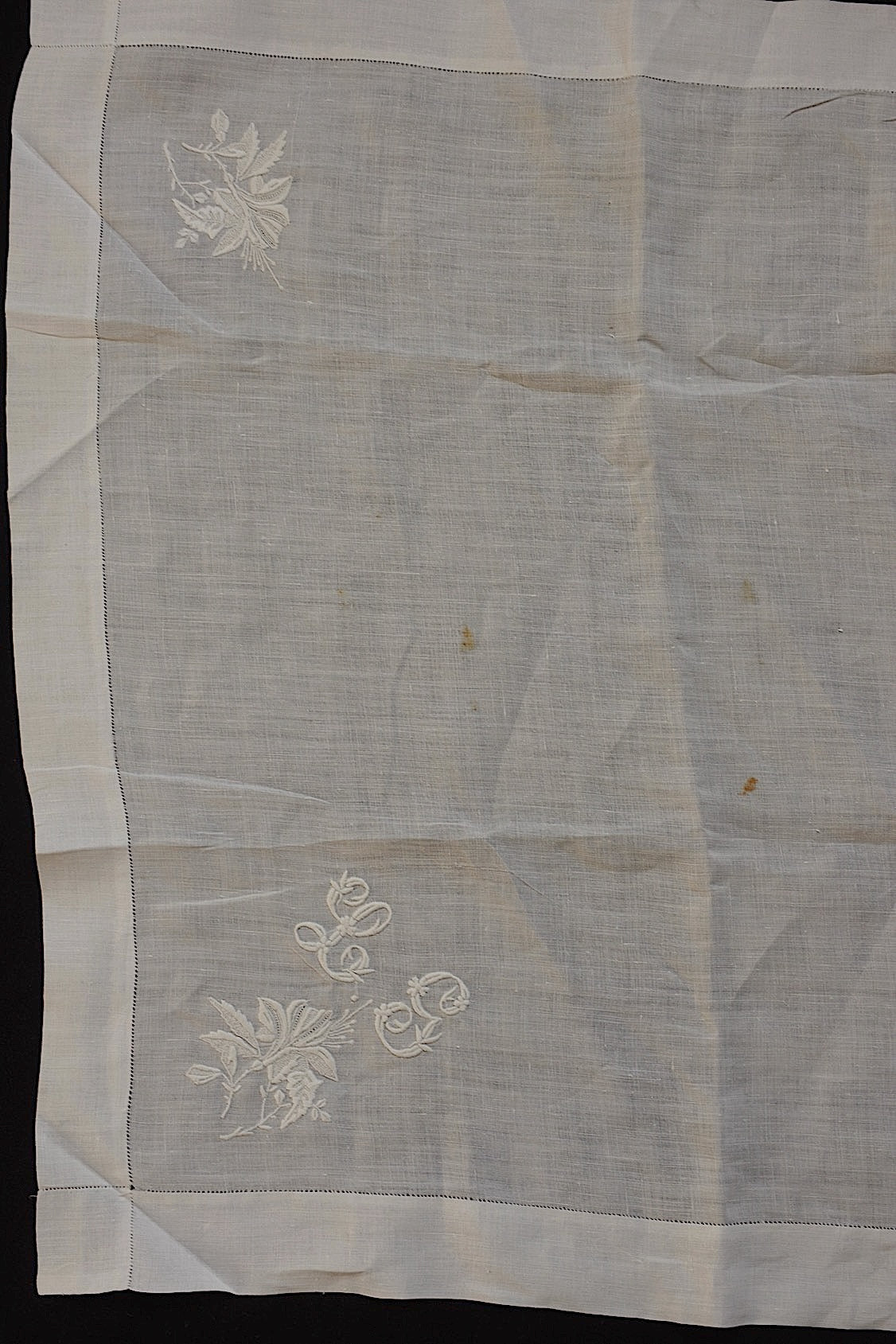 アンティークレース dentelle ancienne ハンカチ3種