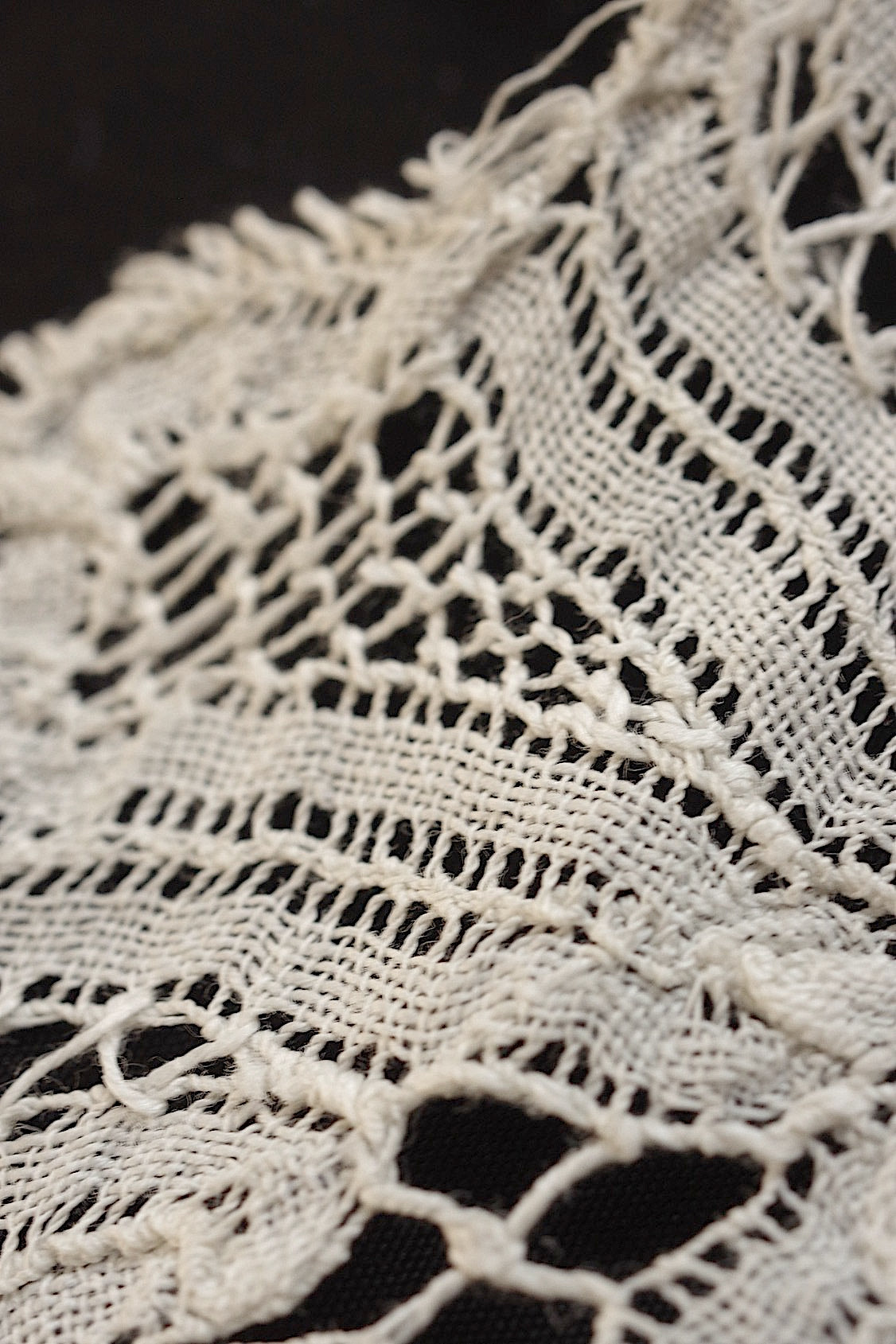 アンティークレース dentelle ancienne  襟