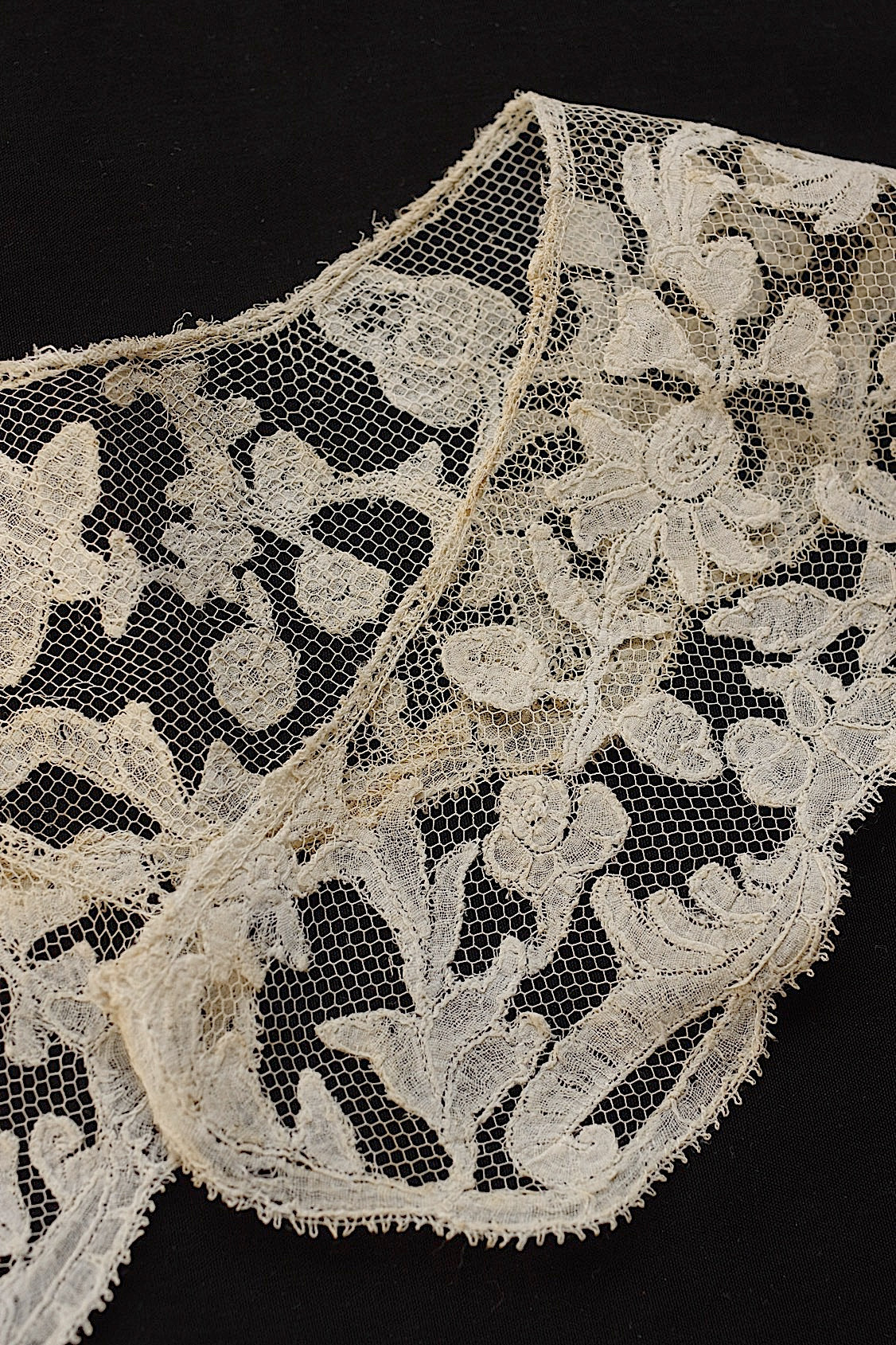 アンティークレース dentelle ancienne  襟