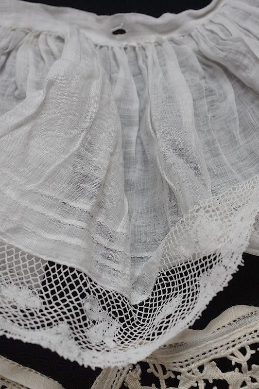 アンティークレース dentelle ancienne プリーツレース