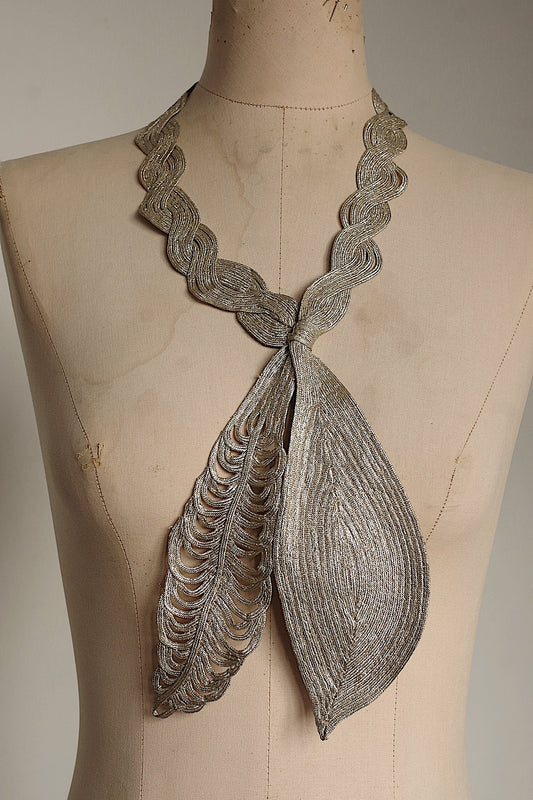 アンティークレース dentelle ancienne 襟 タイ