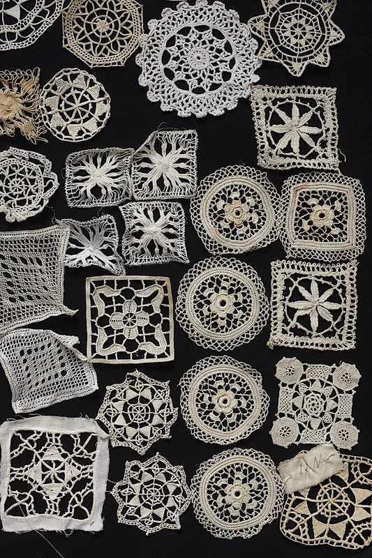 アンティークレース dentelle ancienne モチーフ45個