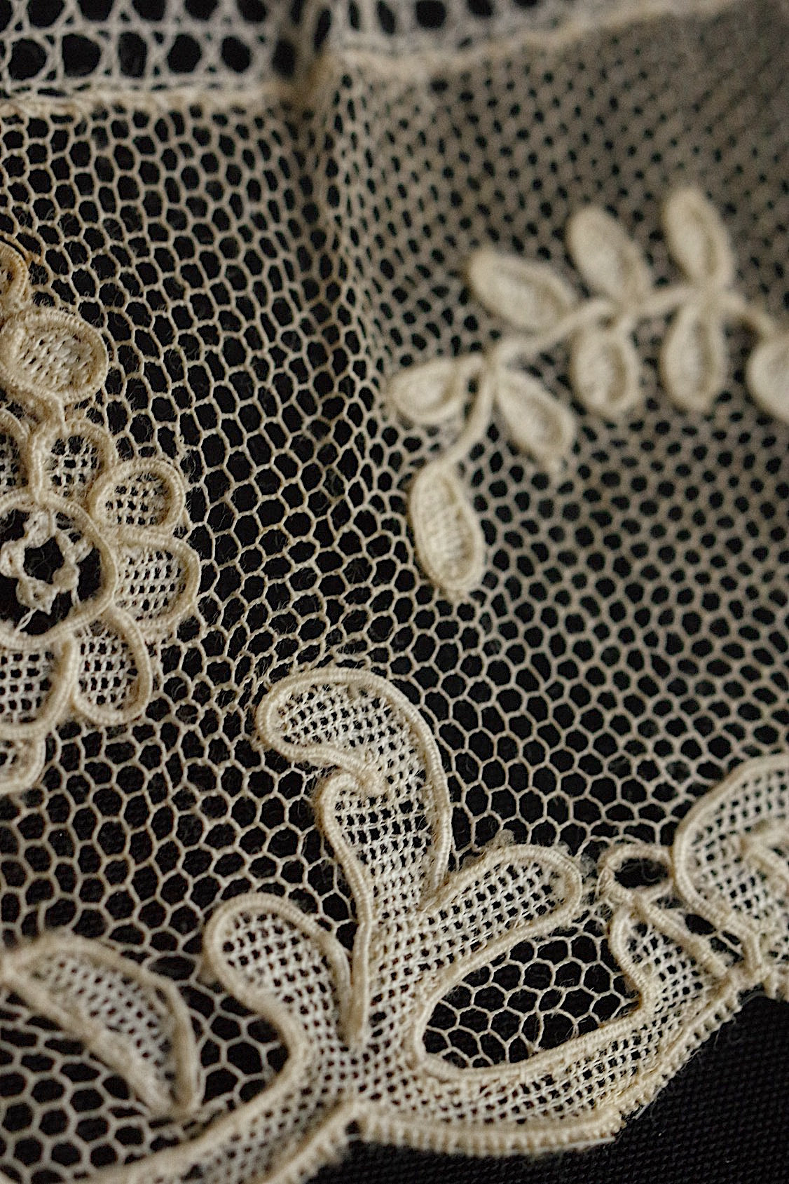 アンティークレース dentelle ancienne アランソン 120cm