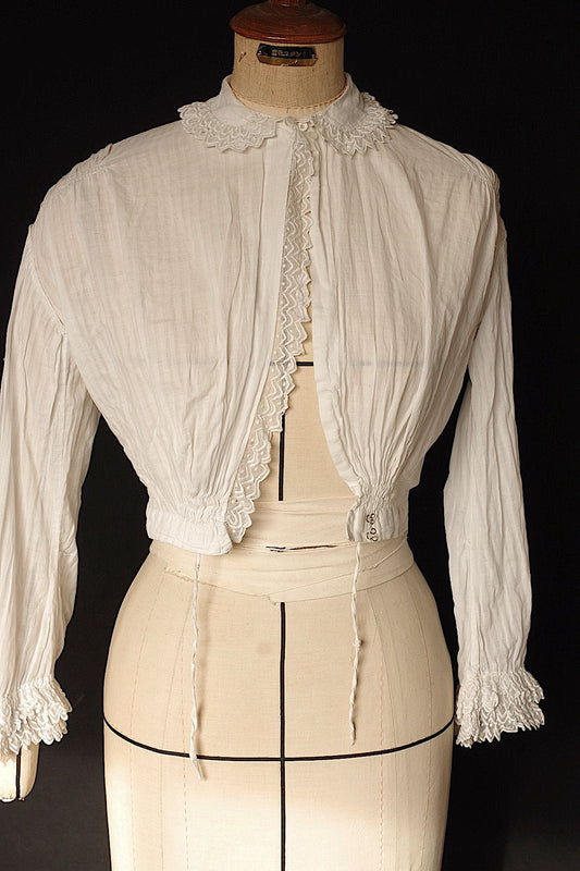 アンティークブラウス antique vêtement アンティークブラウス 少女用or鑑賞用 .FR A Ll'EPOQUE