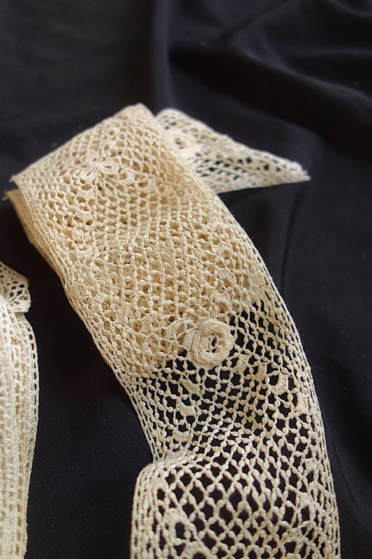 アンティークレース クロシェ 2種