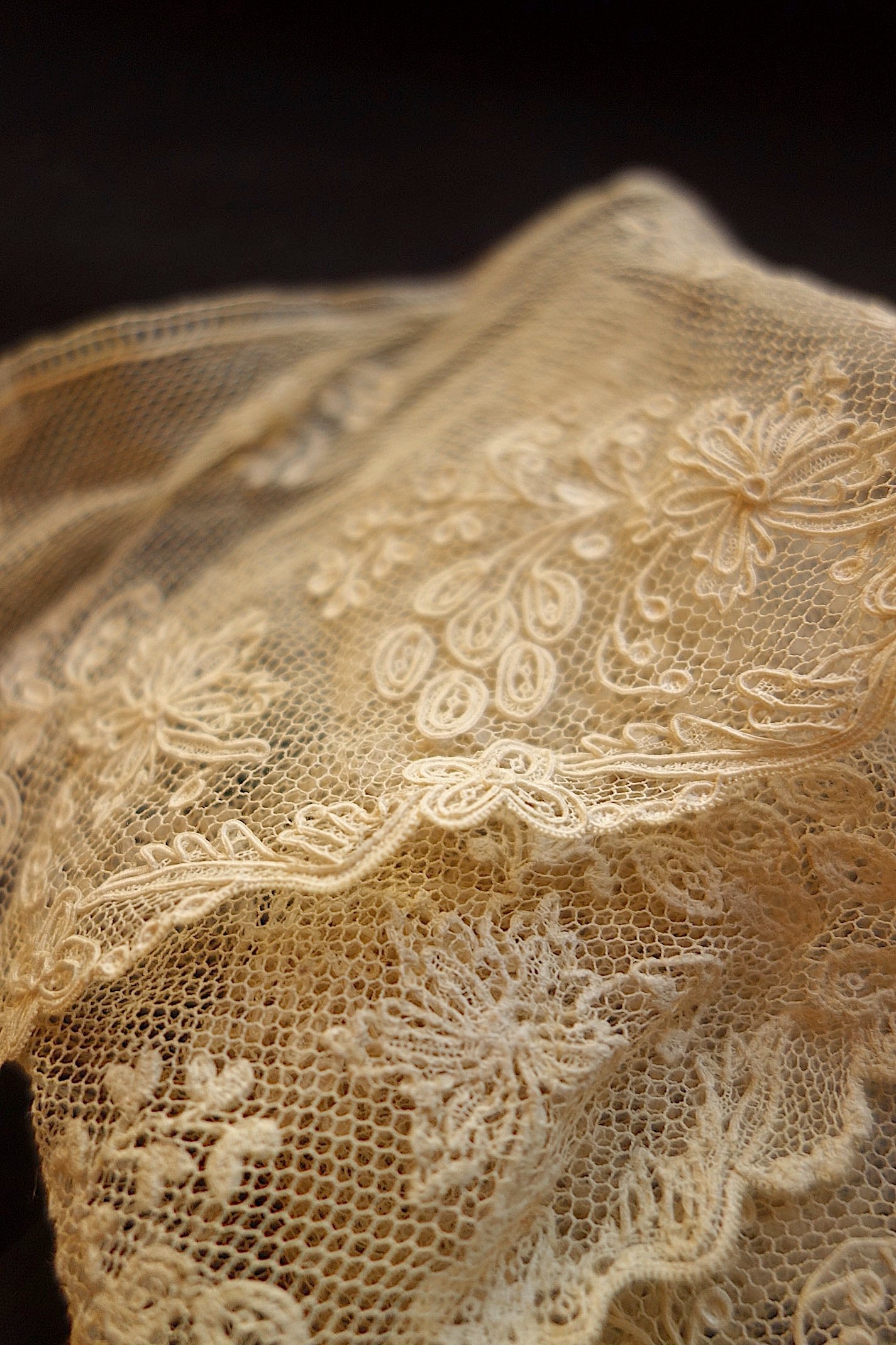 アンティークレース アランソン 200cm