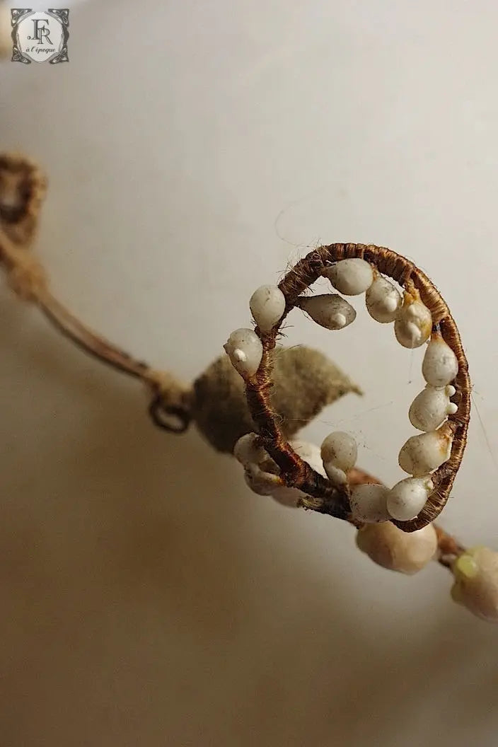アンティークティアラ antique COURONNE DE MARIEE .FR a l'epoque