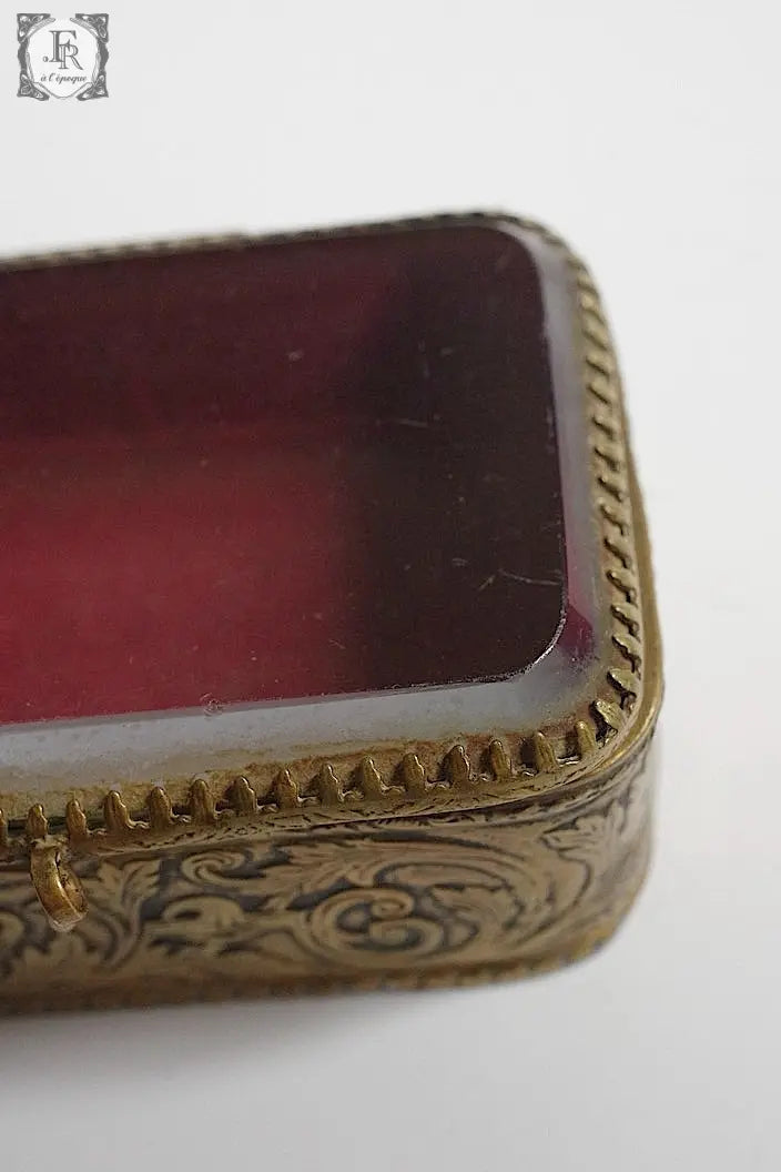 アンティーク箱 antique boite coffret à bijoux2 .FR a l'epoque