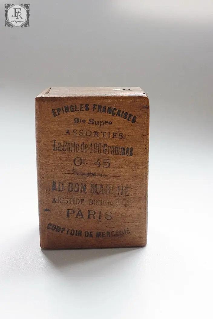 アンティークボタン 木箱 antique boutons ボチンヌ用 .FR a l'epoque