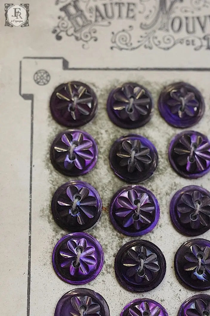 アンティークボタン antique boutons  lot .FR a l'epoque