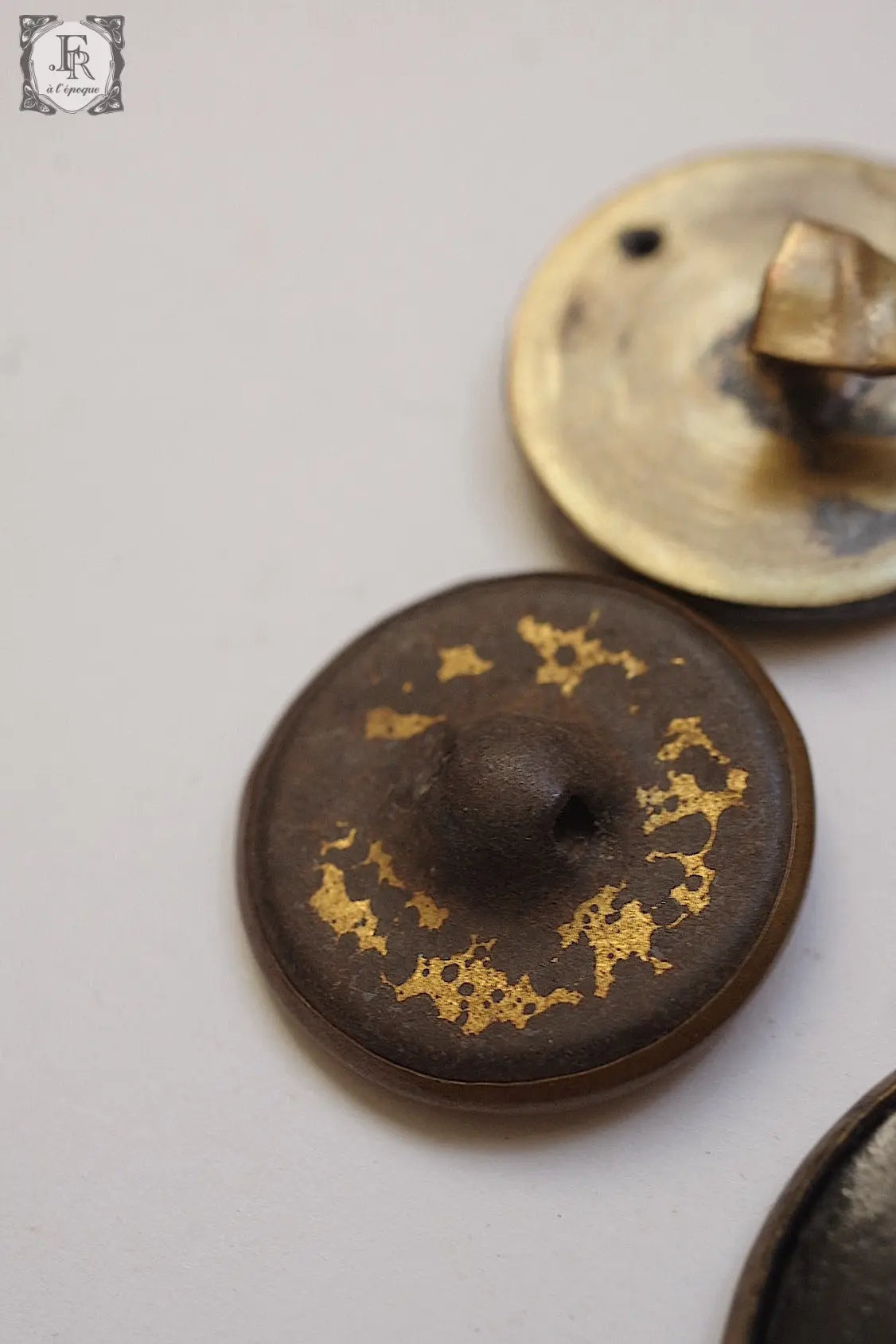 アンティークボタン antique boutons lots2 .FR a l'epoque