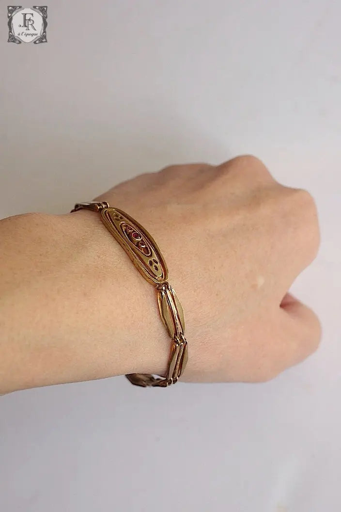 アンティークブレスレット antique bracelet .FR a l'epoque