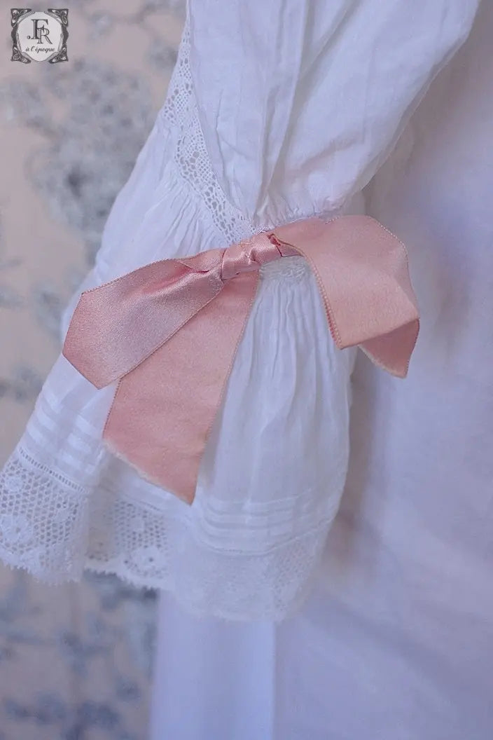 アンティークコットンワンピース antique dress .FR a l'epoque