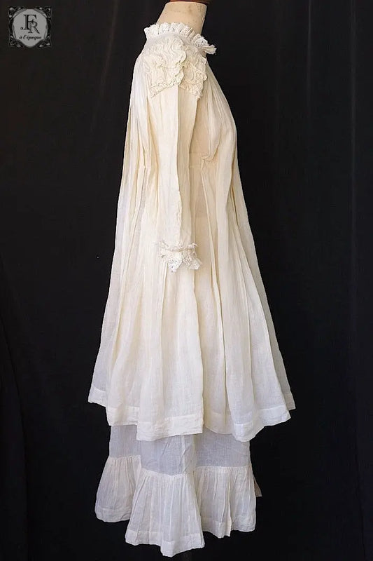 アンティークワンピース+スカート 少女用 antique dress .FR a l'epoque