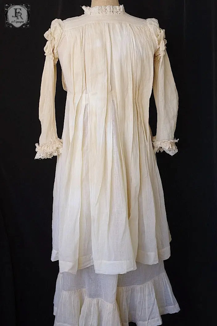 アンティークワンピース+スカート 少女用 antique dress .FR a l'epoque