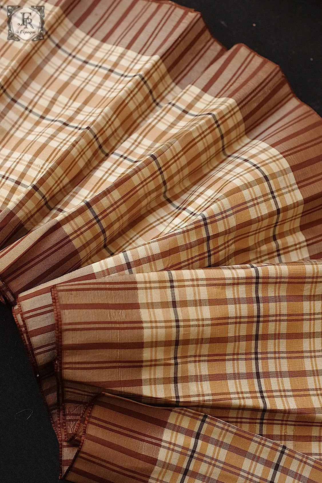 アンティークリボン antique ruban  リボン3種 .FR a l'epoque