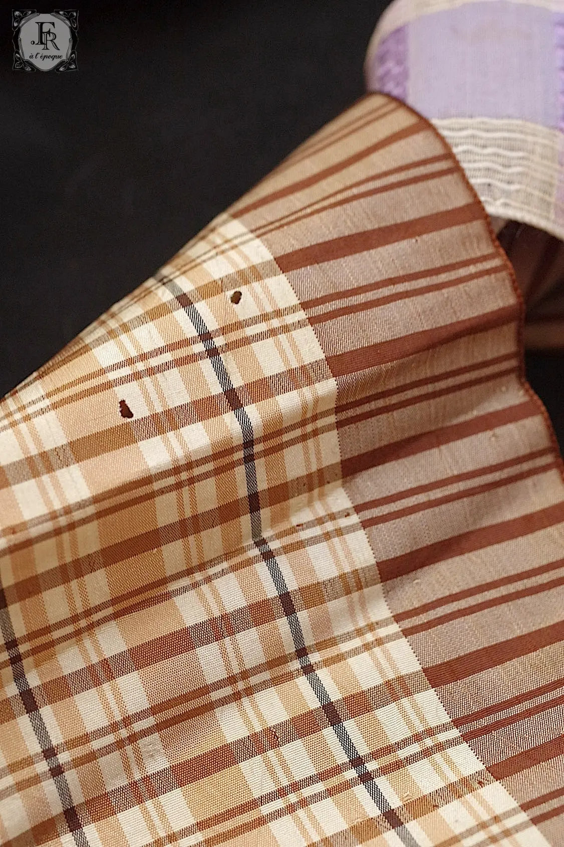 アンティークリボン antique ruban  リボン3種 .FR a l'epoque