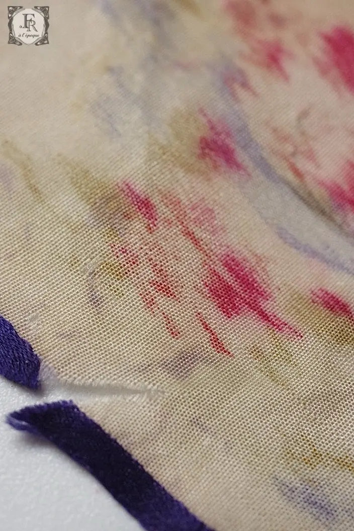 アンティークビーズリボン antique ruban 2種+おまけ .FR a l'epoque