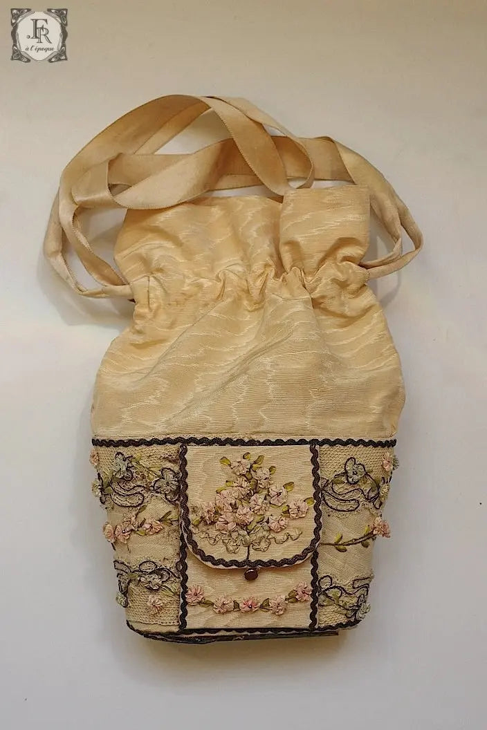 アンティークポーチ antique sac ロココ .FR a l'epoque