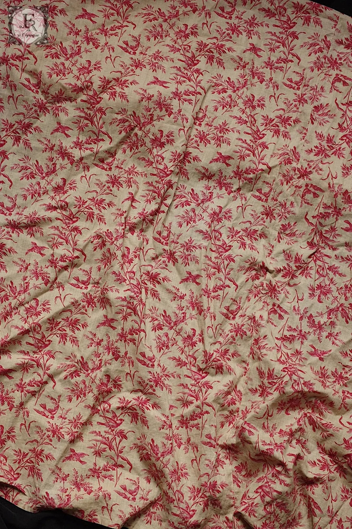 アンティーク生地 antique tissu 素材用 .FR a l'epoque