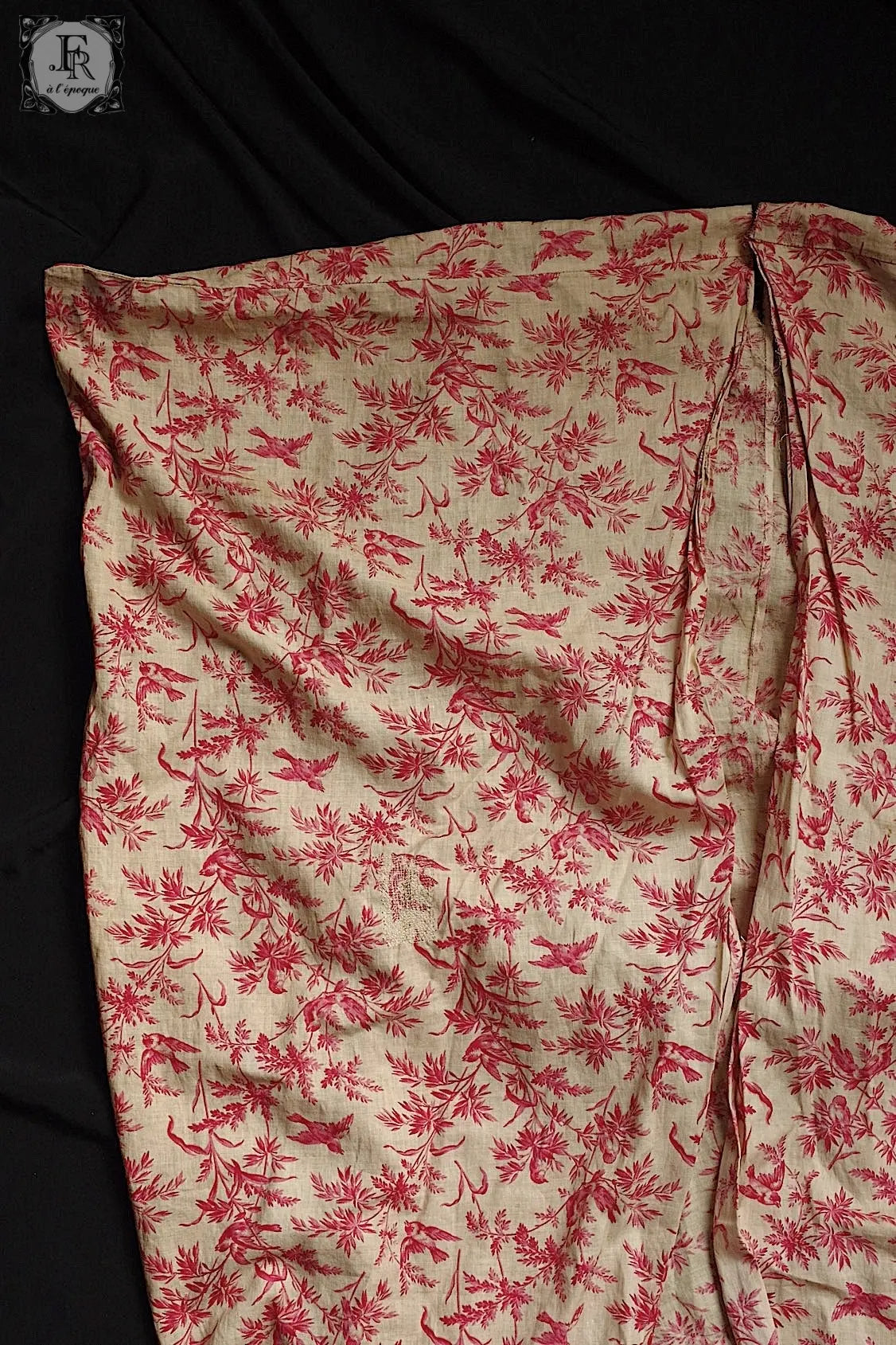 アンティーク生地 antique tissu 素材用 .FR a l'epoque