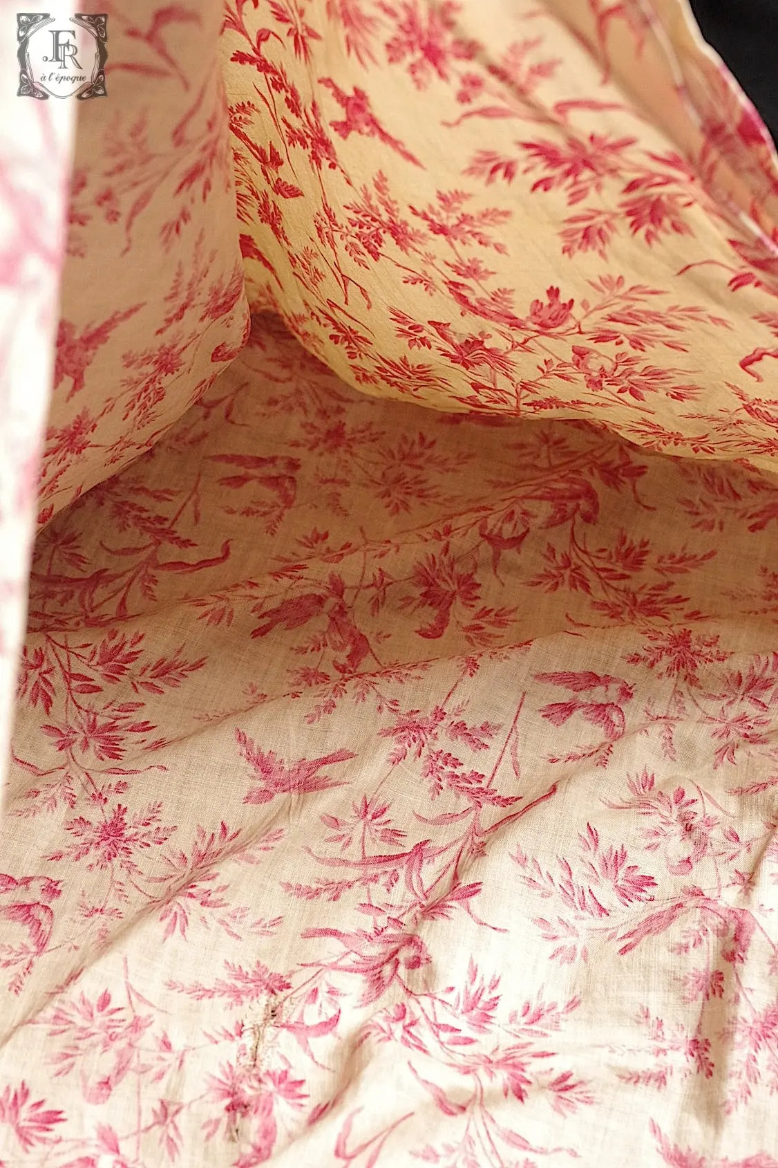 アンティーク生地 antique tissu 素材用 .FR a l'epoque