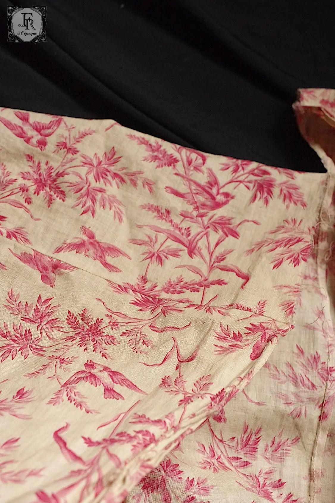 アンティーク生地 antique tissu 素材用 .FR a l'epoque