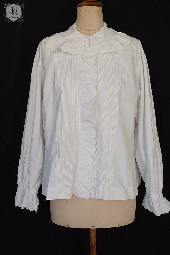 アンティークブラウス antique vêtement blouse 2 .FR a l'epoque