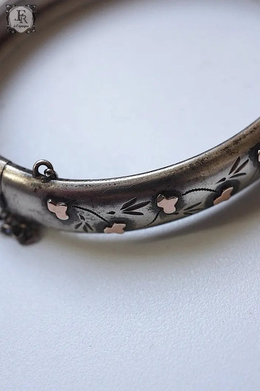 アンティークブレスレット bijoux ancien シルバー .FR a l'epoque