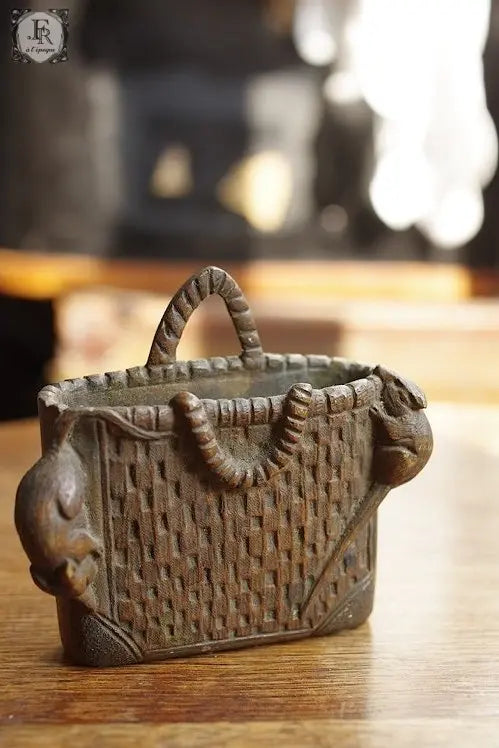 boite アンティーク 鉛筆立て ブロンズ .FR A Ll'EPOQUE