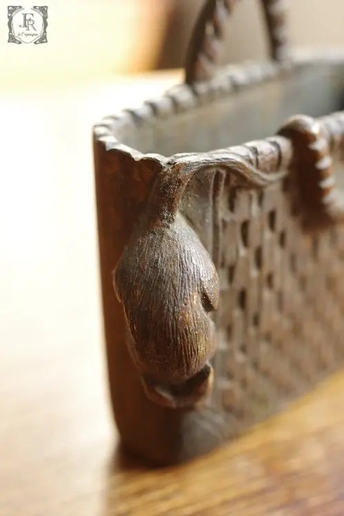 boite アンティーク 鉛筆立て ブロンズ .FR A Ll'EPOQUE