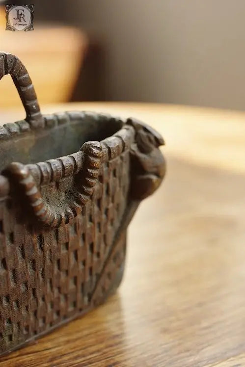 boite アンティーク 鉛筆立て ブロンズ .FR A Ll'EPOQUE