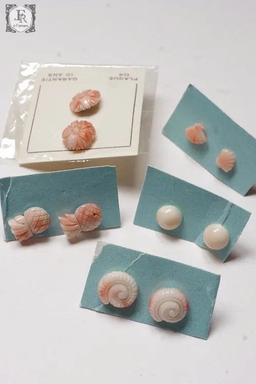 boucles d'oreilles ヴィンテージ ピアス .FR A Ll'EPOQUE