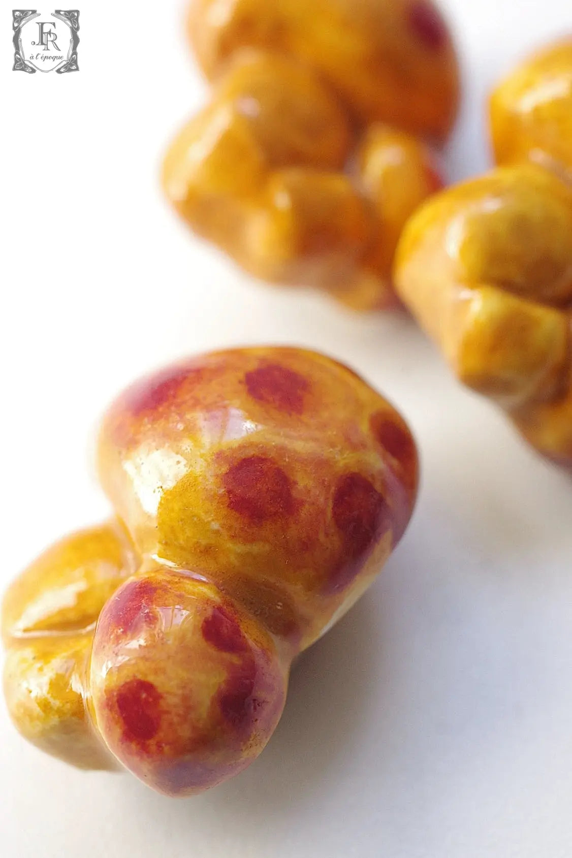 アンティークボタン boutons antique きのこ .FR a l'epoque