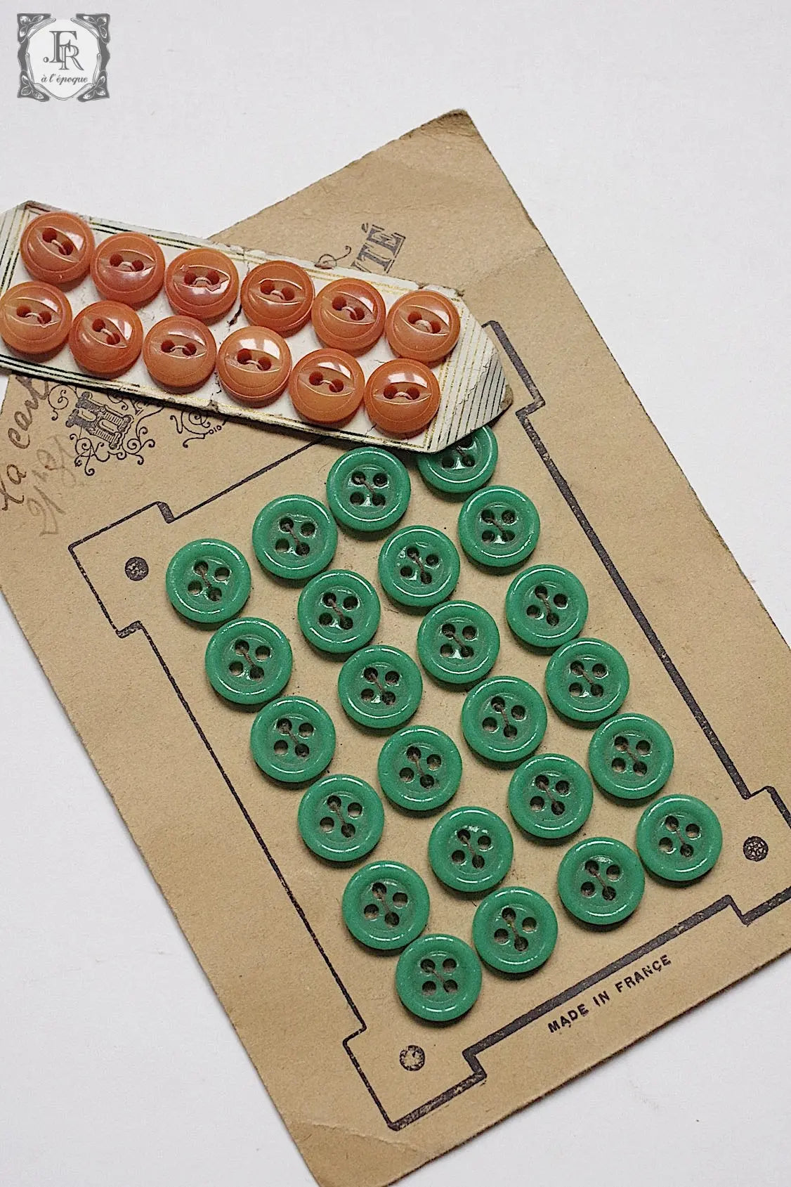 アンティークボタン boutons antique lots .FR a l'epoque