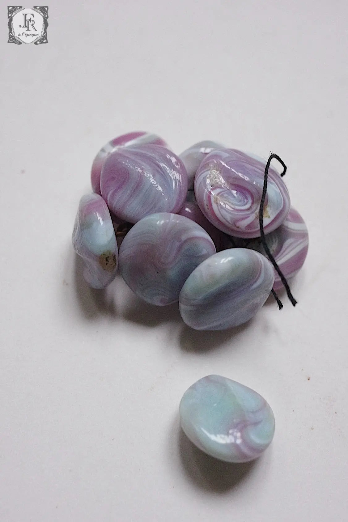 アンティークボタン boutons antique lots 2 .FR a l'epoque