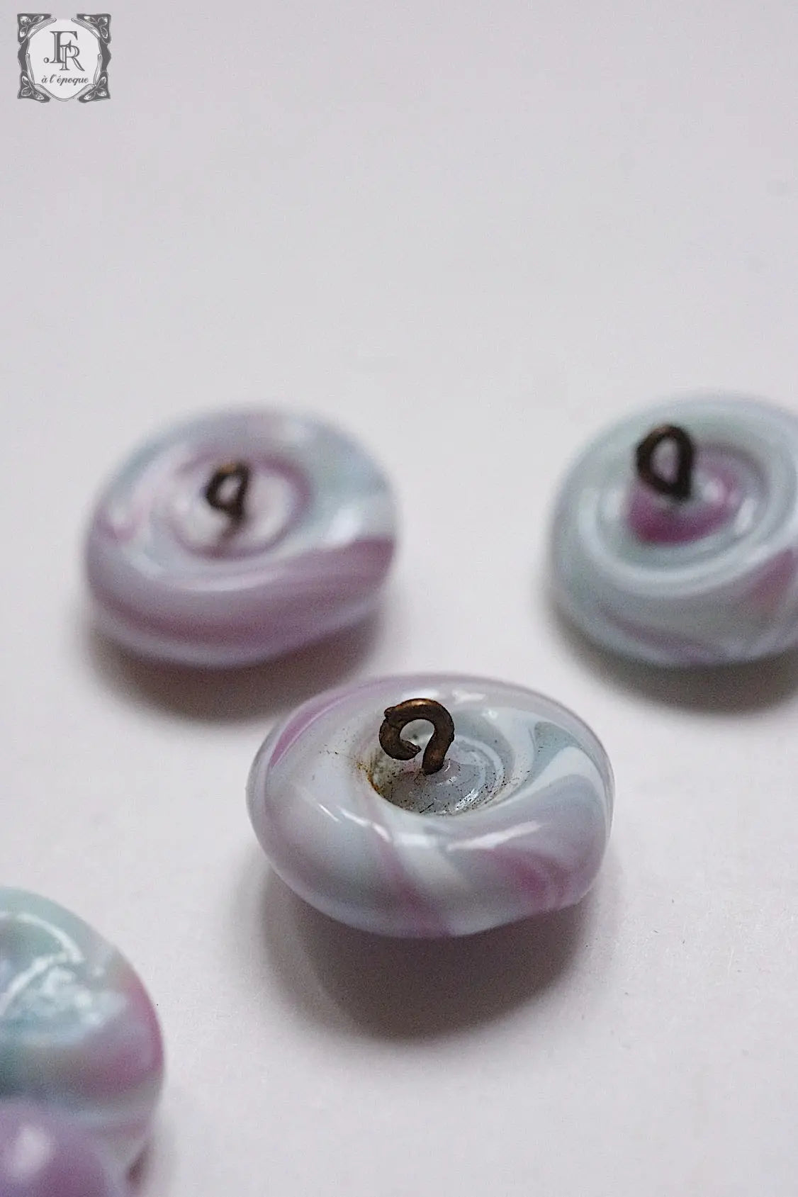 アンティークボタン boutons antique lots 2 .FR a l'epoque